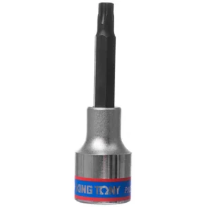 Chave Soquete Tork tipo Hexalobular Longo T40 com Encaixe 1/2 Pol. - KINGTONY-403340