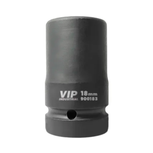 Soquete Sextavado Impacto Longo 18mm – 1/2x18x80 – 900183 - VIP INDUSTRIAL