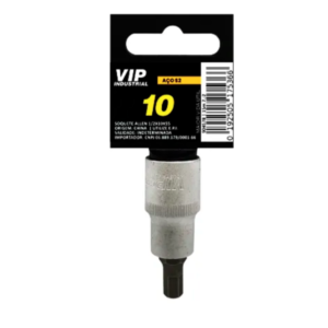 Soquete Allen 10mm Curto Manual 1/2 - 904578 - VIP INDUSTRIAL
