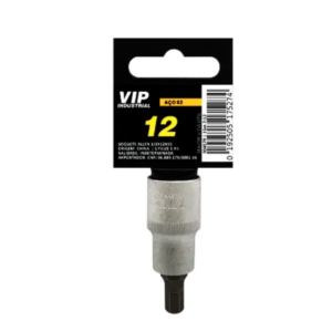 Soquete Allen 12mm Curto Manual 1/2 - 904579 - VIP INDUSTRIAL
