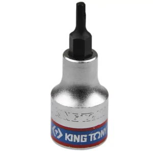 Chave Soquete hexalobular Tipo Torx com Encaixe de 1/2 pol. T20 - KINGTONY-402320